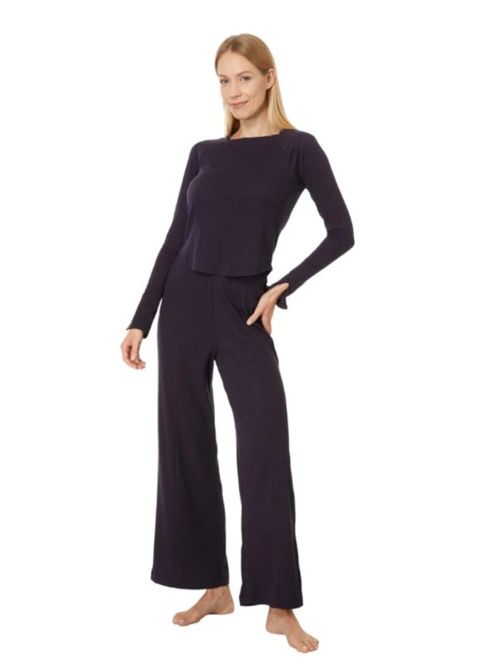 HONEYDEW INTIMATE Women’s Work From Home Lounge Set Large Purple Elixir NWT
